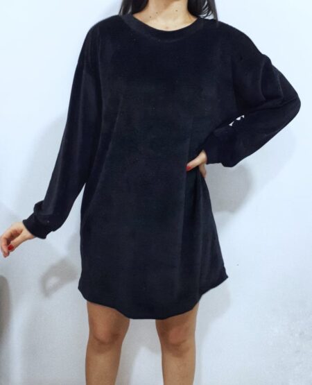 vestido oversized inverno